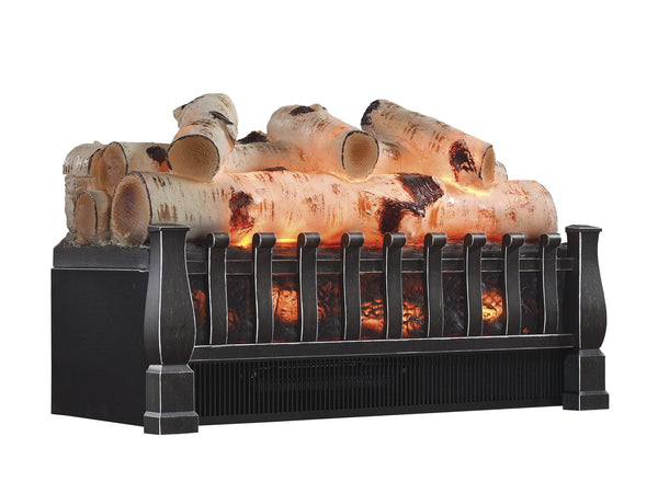 Duraflame DFI021ARU-05 Electric Log Set Heater with Realistic Ember Bed,  Antique Bronze