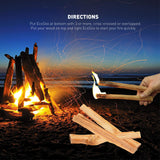 EasyGoProducts Approx. 120 Eco-Stix Fatwood Starter Kindling Firewood Sticks Wood Stoves Camping Firestarter Fire Pit BBQ, 10 Lbs