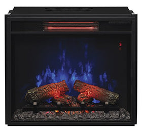 ClassicFlame 23II310GRA 23" Infrared Quartz Fireplace Insert with Safer Plug