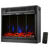 e-Flame USA Montreal LED Electric Fireplace Stove Insert with Remote Control 26-inch