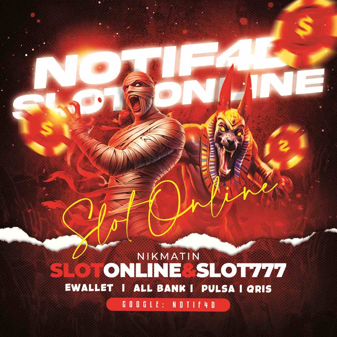 NOTIF4D | Link Slot Online Login Bersama Agen Resmi Slot777 - WooCommerce eCommerce